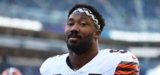 Myles Garrett Gave Shedeur Sanders Some Advice During Game