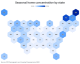 Top U.S. Counties With The Highest Share Of Seasonal Housing